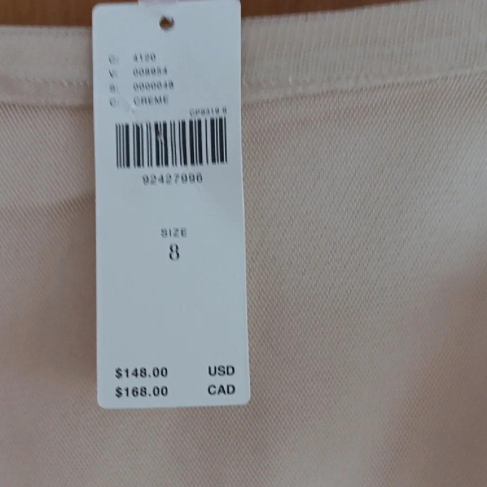 Maeve Cream and Red A-Line Midi Skirt - Picture 2 of 7